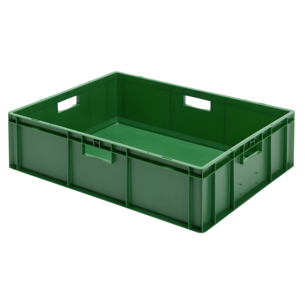 Euro-Format Stacking Container TK 800/210-0, 210x800x600 mm (HxWxD), closed walls - bottom, 82 Litre, Mat.: Polypropylene