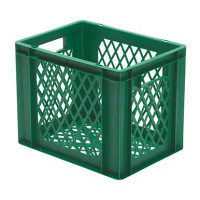 Euro-Format Stacking Container TK 400/320-2, 320x400x300 mm (HxWxD), perforated walls -bottom, 29 Litre, Mat.: Polypropylene