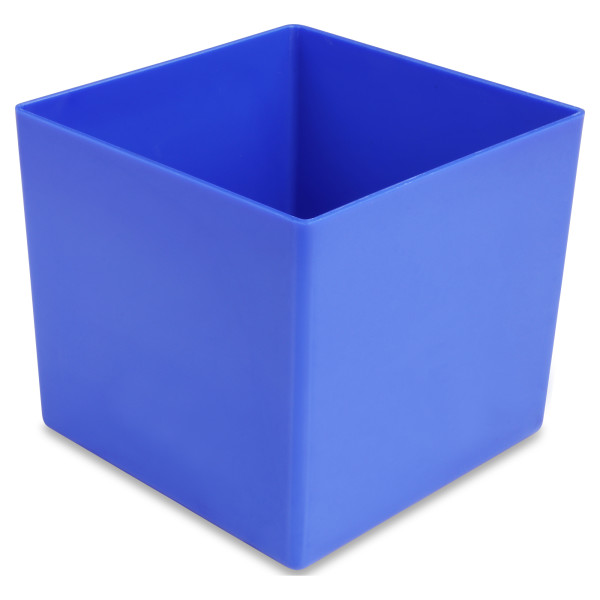 25 pcs. insertable bins 90/2, 99x99x90 mm, industry standard for drawers, assortment boxes, made of polystyrene