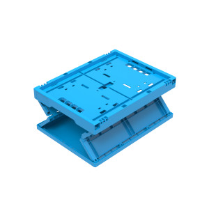 Faltbox FB 4/220, 400 x 300 x 220 mm (LxBxH), blau, 22 Liter