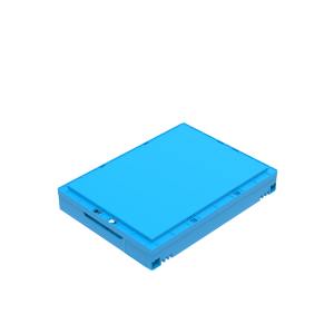 Faltbox FB 4/220, 400 x 300 x 220 mm (LxBxH), blau, 22 Liter