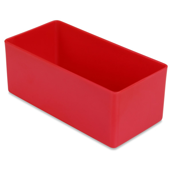 Insertable bin 40/3, 99x49x40 mm, industry standard for drawers, assortment boxes, made of polystyrene