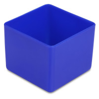 Insertable bin 40/4, 49x49x40 mm, industry standard for drawers, assortment boxes, made of polystyrene