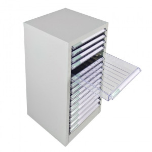 Schubladenbox SC15 mit 15 DIN A4-Schubladen, BxTxH: 28 x 35 x 74,5 cm