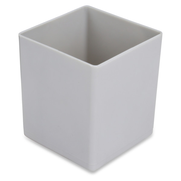 Insertable bin 63/1, 54x54x63 mm,  industry standard for drawers, assortment boxes, made of polystyrene