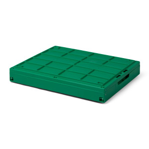 Faltbox FB 475/240, Sondermaß: 475 x 350 x 240 mm (LxBxH), grün, 32 Liter, aus PP