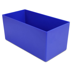 25 pcs. insertable bins 90/1, 198x99x90 mm, blue,...