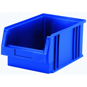 Sichtlagerkasten PLK 2, blau, 330/301x213x150 mm (LxBxH),...