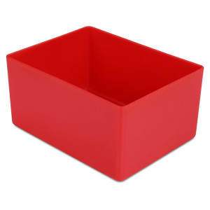 25 pcs. insertable bins 54/1, 106x80x54 mm, red, industry...