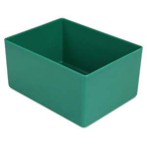 25 pcs. insertable bins 54/1, 106x80x54 mm, green,...