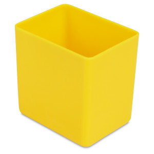 25 pcs. insertable bins 54/3, 53x40x54 mm, yellow,...