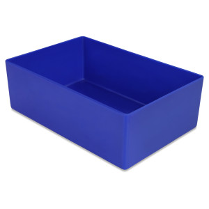25 pcs. insertable bins 54/4, 160x106x54 mm, blue,...