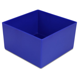 25 pcs. insertable bins 63/3, 108x108x63  mm, blue,...