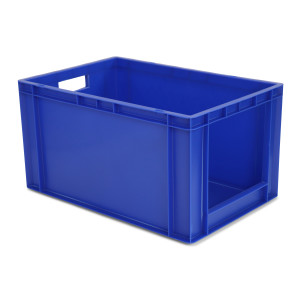 Stapelkasten/Regalbox TK 600/320-4, blau, 600x400x320 mm...