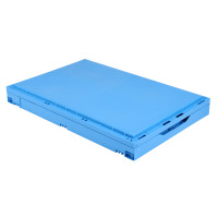 Faltbox FB 6/280, blau, 600 x 400 x 280 mm (LxBxH), Nutzvolumen 54 Liter, aus PP