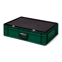 Euro-Stapel-Koffer EKO-1L-6145, im Euro-Format, 600x400x156 mm (LxBxH), mit Koffergriff an 1 langen Seite, aus PP