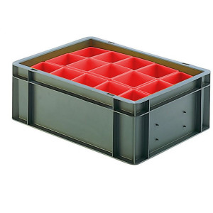 Euro-Format Stacking Container TK 400/145-0, 145x400x300...
