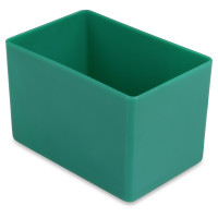 Insertable bin 54/2, 80x53x54 mm, industry standard for drawers, assortment boxes, made of polystyrene