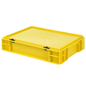 Bi-Color-Design Stapelbox BICO 4075, gelb, mit...