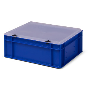 Bi-Color-Design Stapelbox BICO 4145, blau, mit...