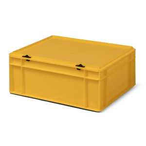 Bi-Color-Design Stapelbox BICO 4145, gelb, mit...