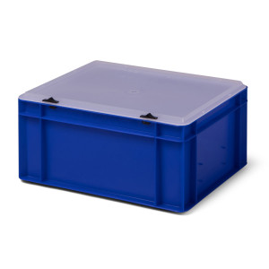 Bi-Color-Design Stapelbox BICO 4175, blau, mit...