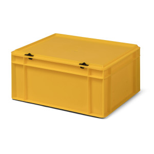Bi-Color-Design Stapelbox BICO 4175, gelb, mit...