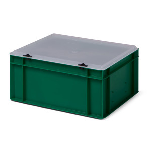 Bi-Color-Design Stapelbox BICO 4175, grün, mit...