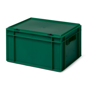 Bi-Color-Design Stapelbox BICO 4210, grün, mit...