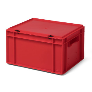 Bi-Color-Design Stapelbox BICO 4210, rot, mit...