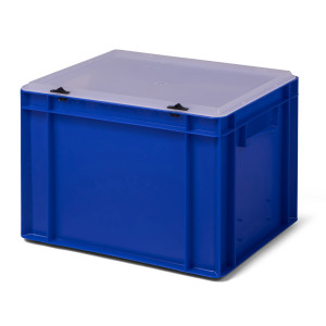Bi-Color-Design Stapelbox BICO 4270, blau, mit...