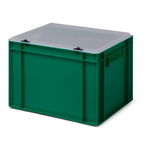 Bi-Color-Design Stapelbox BICO 4270, grün, mit...