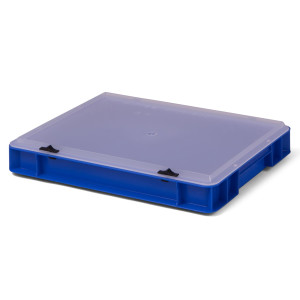 Bi-Color-Design Stapelbox BICO 4050, blau, mit...