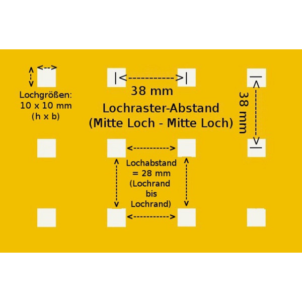 Lochwand-Haken-Set, 32- oder 45-teilig, aluminiumfarben pulverbeschichtet (RAL 9006)