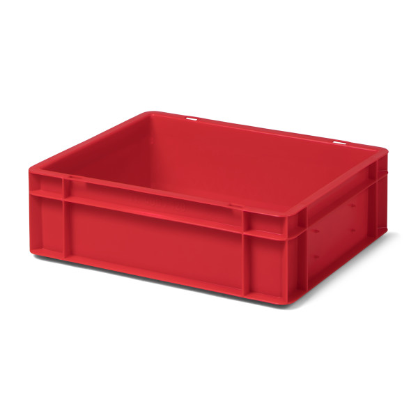 Euro-Format Stacking Container  110x400x300 mm (HxWxD), closed walls - bottom, 10 Litre, Mat.: Polypropylene