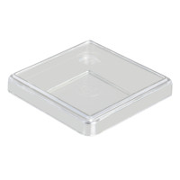 25 pcs. transparent lids for insertable bins 45/1, 54x54x45 mm 