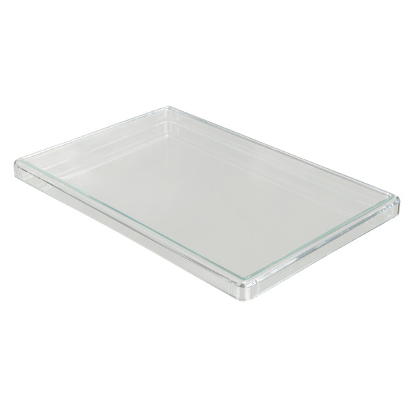 25 pcs. transparent lids for insertable bins 45/5, 216x108x45 mm