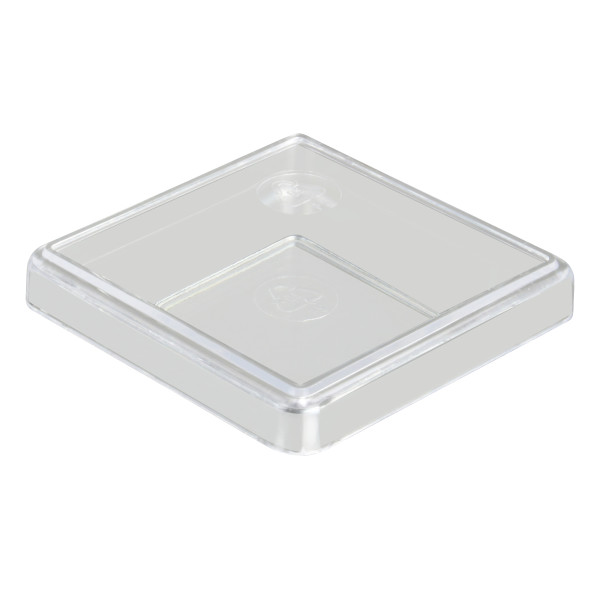 25 pcs. transparent lids for insertable bins 63/1, 54x54 mm