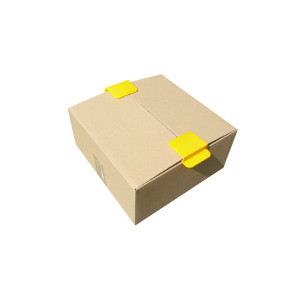 Kartonklammer / Kommissionierhilfe, aus HDPE, gelb, extra...
