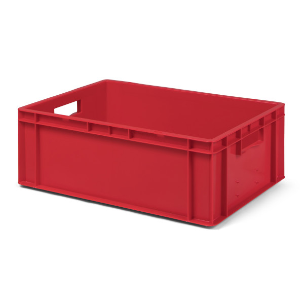 Euro-Format Stacking Container TK 600/210-0, 210x600x400 mm (HxWxD), closed walls - bottom, 40 Litre, Mat.: Polypropylene