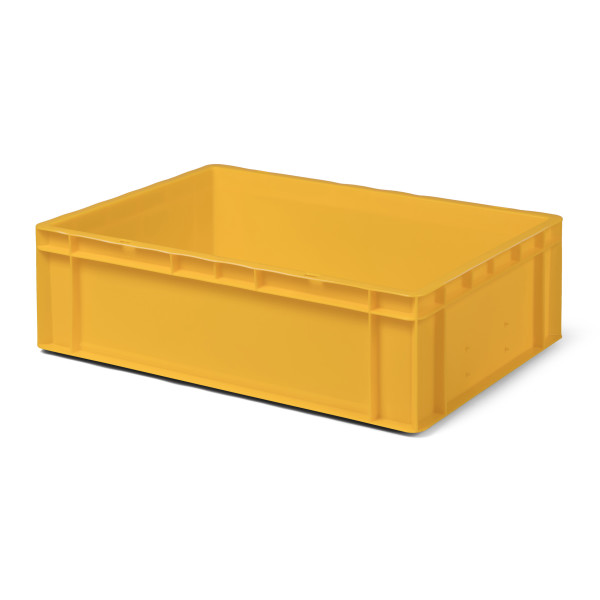 Euro-Format Stacking Container TK 600/175-0, 175x600x400 mm (HxWxD), closed walls - bottom, 33 Litre, Mat.: Polypropylene