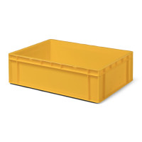 Euro-Format Stacking Container TK 600/175-0, 175x600x400 mm (HxWxD), closed walls - bottom, 33 Litre, Mat.: Polypropylene
