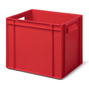 Euro-Format Stacking Container TK 400/320-0, 320x400x300 mm (HxWxD), closed walls - bottom, 29 Litre, Mat.: Polypropylene